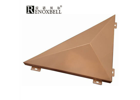 Vàng 3D Tuỳ nhôm Panels cho nội thất / Ngoại thất