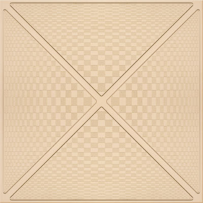 کلیپ هنری مدرن در کاشی سقف 300mm x 300mm، برجسته / عکس اکسیداسیون
