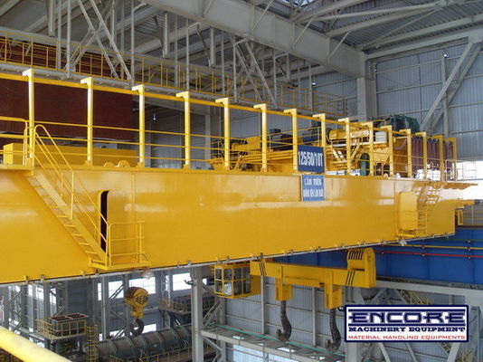 125ton / 20ton / 50ton Heavy Duty dầm đôi Trục Đối đúc usded Trong Steel Mill Đối nâng hạ