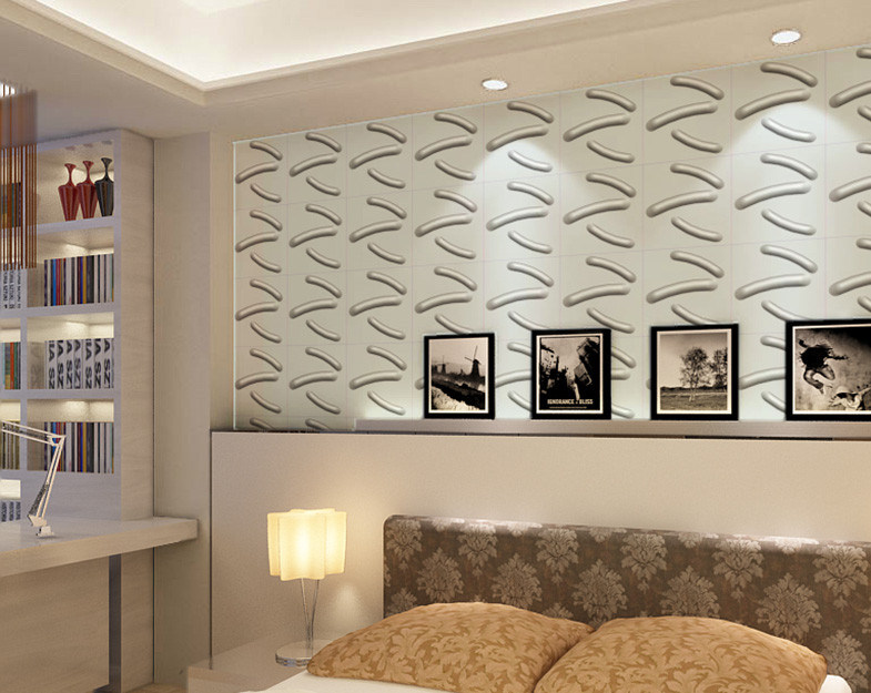 Eigentijdse Binnenlandse Muur die 3D Muurcomités voor Dinning-Zaal de Muurachtergrond van /Sofa Commissie