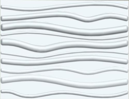 Khách sạn / văn phòng tường nghệ thuật 3D Textured Wall Panels Washable tường trang trí 3D Gạch