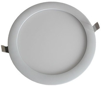 750lm yüksek akısı düz yuvarlak LED Panel ışık 12w, sıcak beyaz CE ROHS