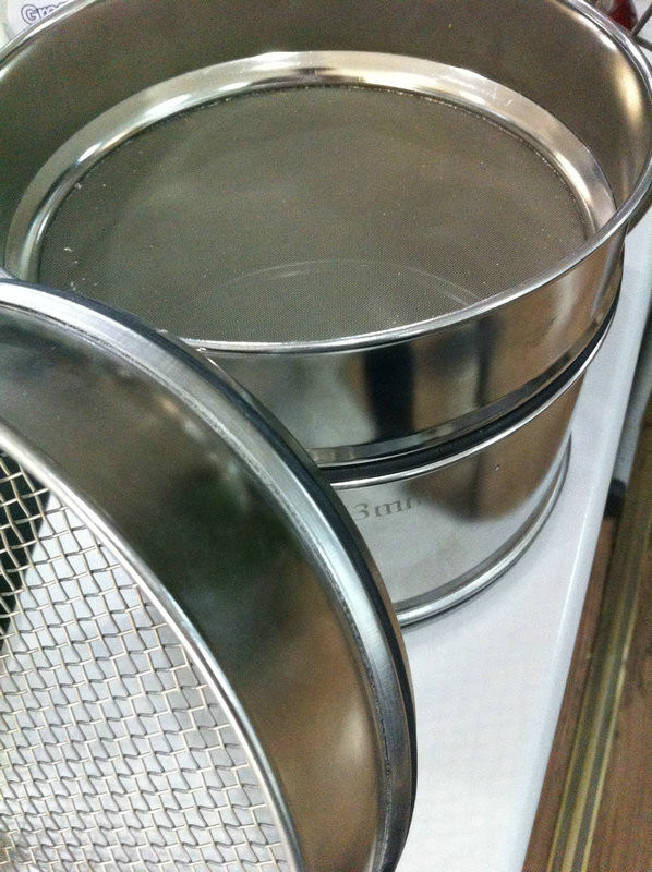 स्टेनलेस स्टील सजावटी जाल पैनलों / वायर मेष टेस्ट Sieves 3 &quot;व्यास
