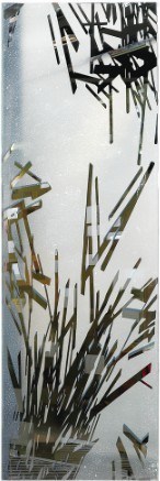 10mm Zilveren gelamineerde Decoratieve Glascomités met Vlakke Vorm voor Verdeling