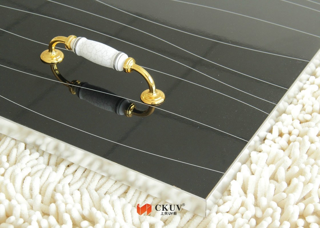 Embossed đơn / đôi Đối mặt 3D MDF trang trí nội thất tường đóng tấm