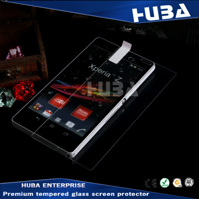 9H cong Sony bảo vệ màn hình phẳng Tempered Glass UV Bảo vệ Đối với Z3