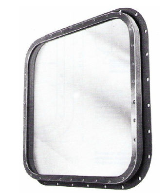 Cửa sổ hình chữ nhật Thuyền nhôm thép Marine Marine, Windows cố định